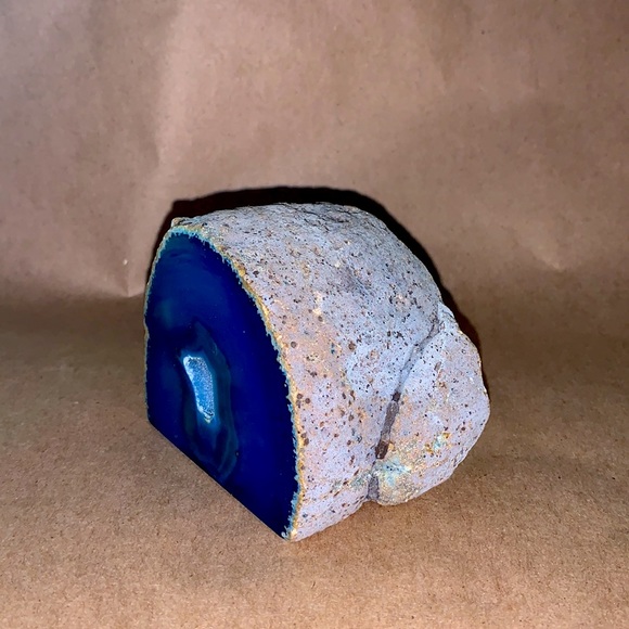 Agate Geode Flat Bottom - Picture 4 of 9